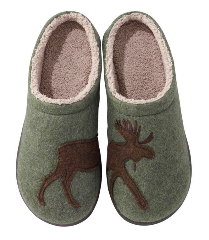 Moose slippers